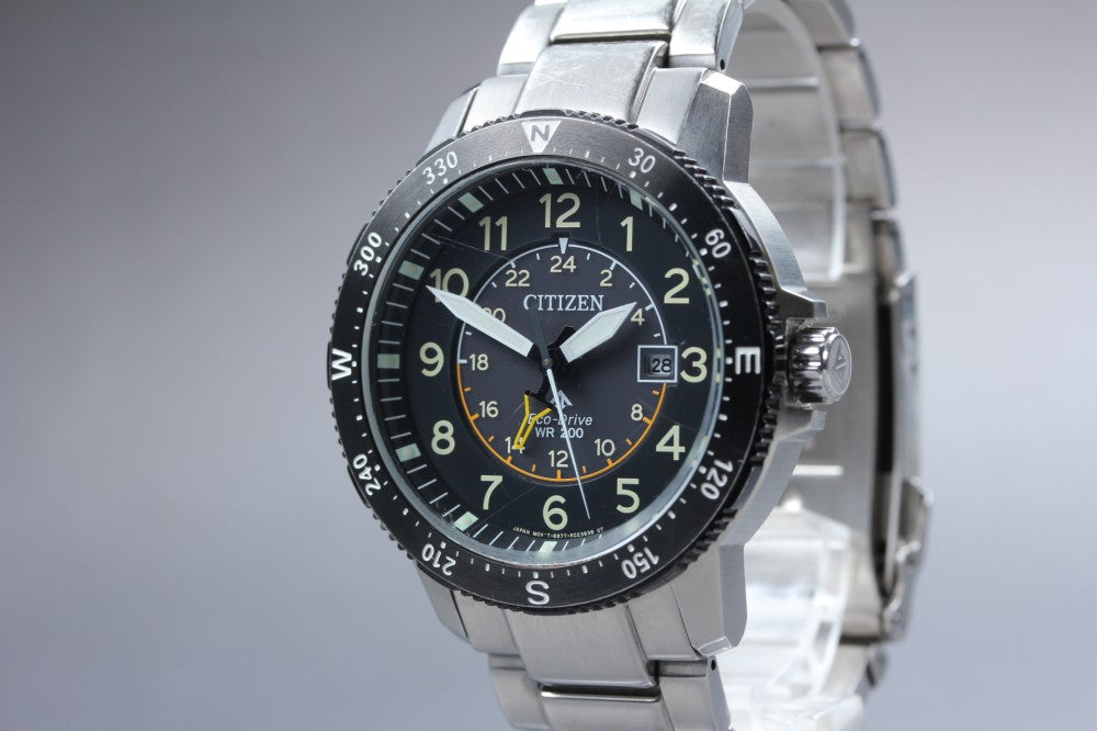 CITIZEN Professional Master B877-R009257 Black Solar 43mm Men's Watch