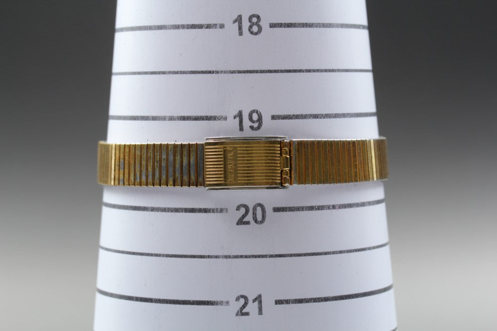 Near MINT RADO Diastar 133.9581.3 Gold Quartz 19.7mm Ladies Watch