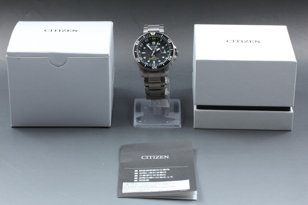 MINT CITIZEN Professional Master B877-R011791 Black Solar 42mm Men's Watch