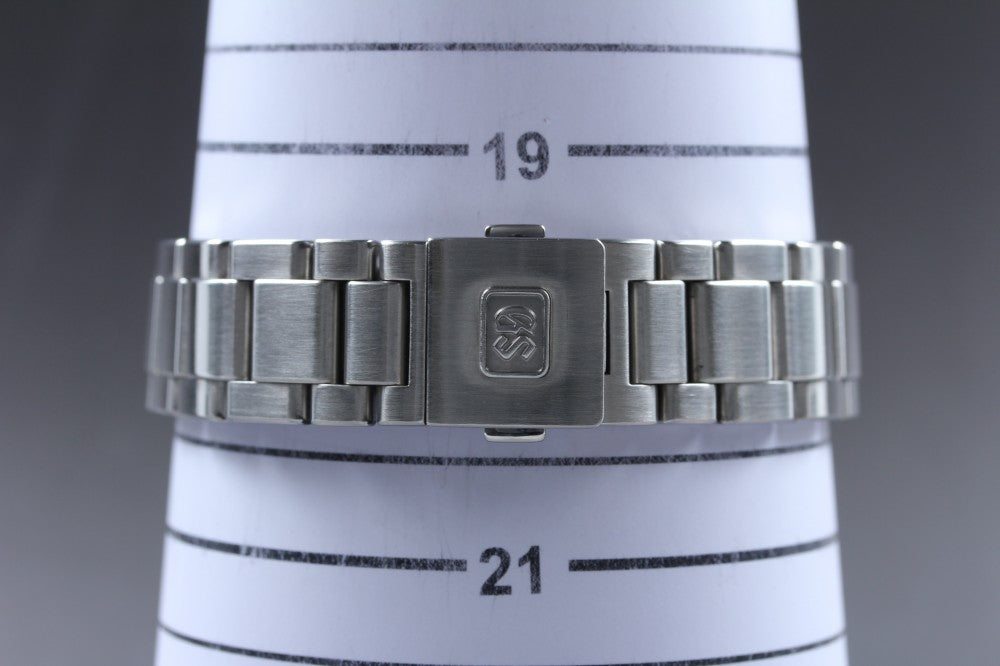Near MINT Grand Seiko SBGX061/9F62-0AB0 Black Quartz 36mm Men's Watch