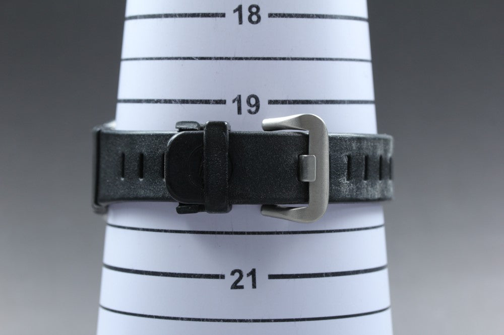 Near MINT SEIKO 6458-6000 Black Quartz 37mm Men's Watch 1984