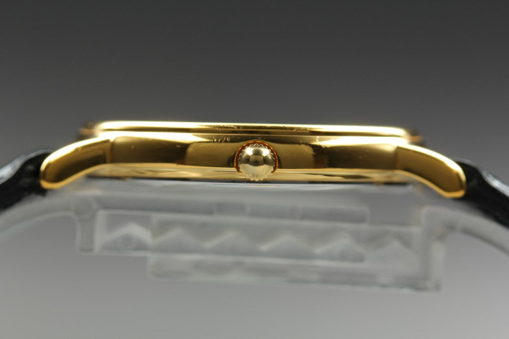 Near MINT LONGINES Grand Classic L4.636.2 Gold Quartz 33mm Men's Watch