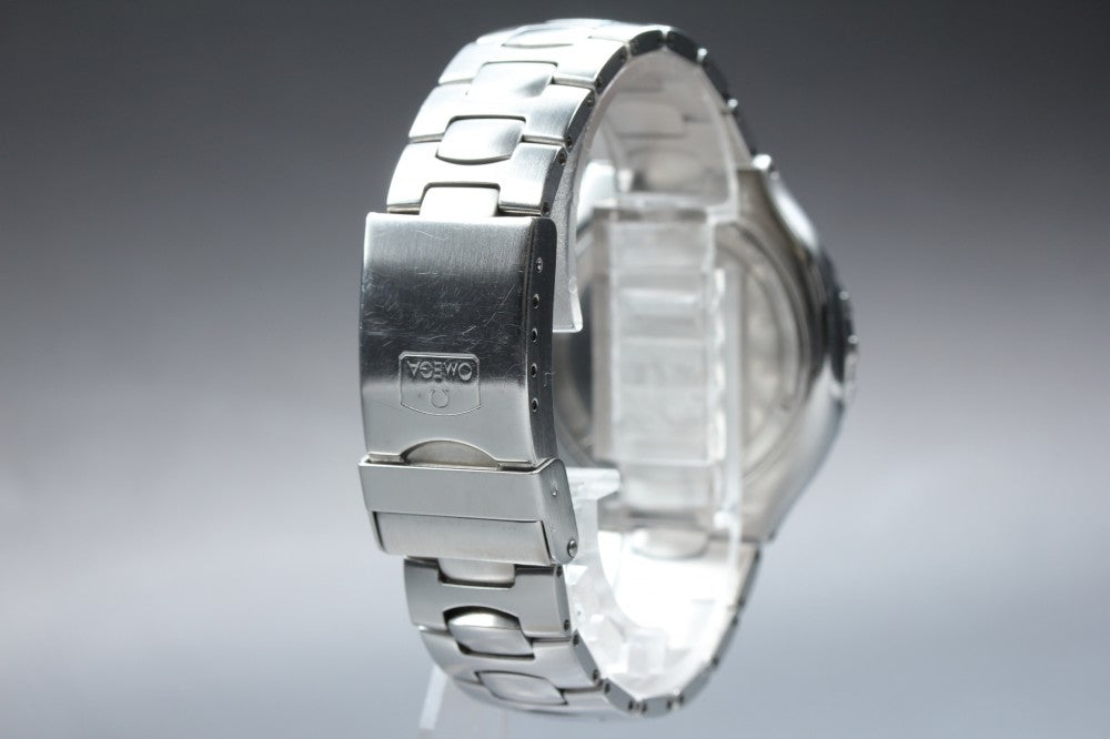 OMEGA Seamaster 396.1052 Cal.1438 Black Quartz 39mm Men's Watch 1991