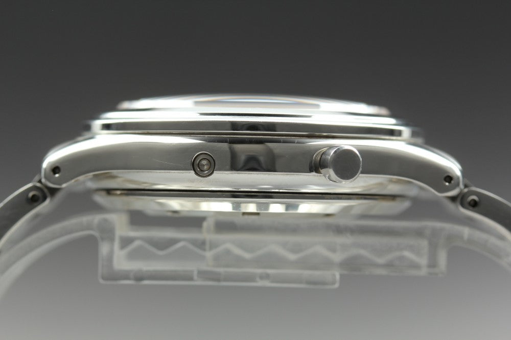 Near MINT Shellman Grand Complication 6770-H32167TA Silver Quartz 39.5mm Men's Watch