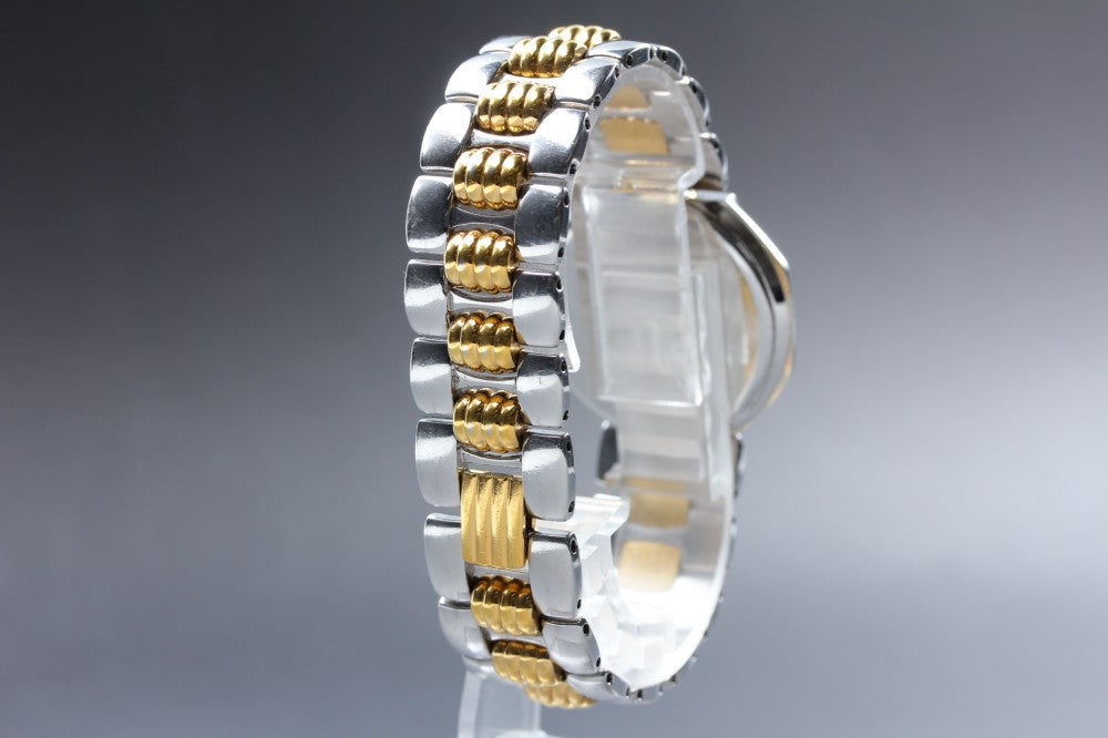Near MINT Christian Dior Octagon D45-204 Silver Quartz 32mm Unisex Watch