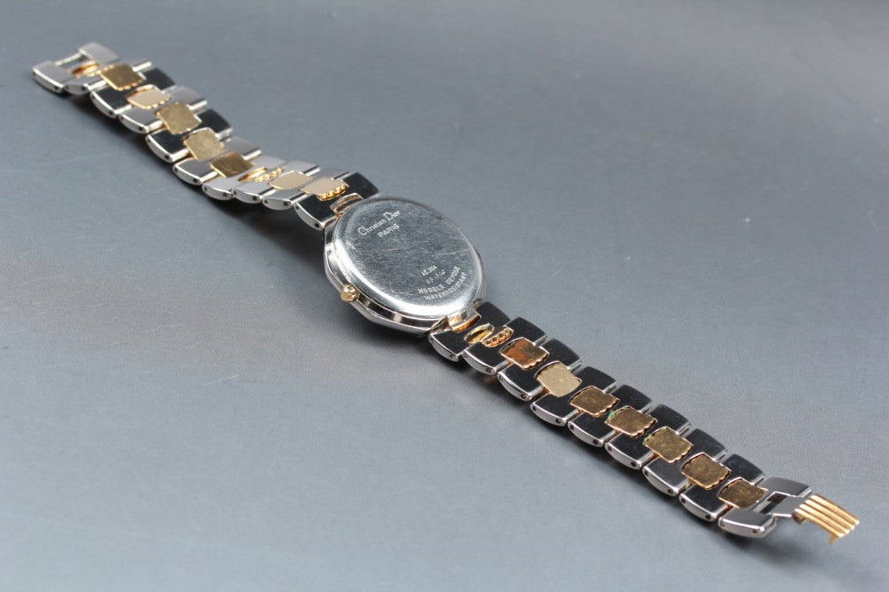 Christian Dior 45.204 Gold Quartz 32mm Men's Watch