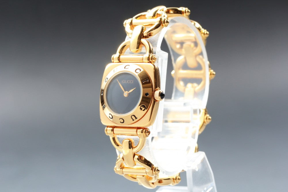 GUCCI 6400L Black Quartz 22mm Ladies Watch