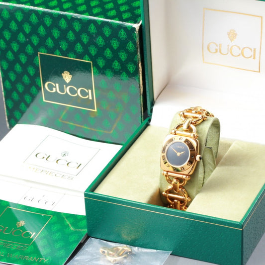 GUCCI 6400L Black Quartz 22mm Ladies Watch