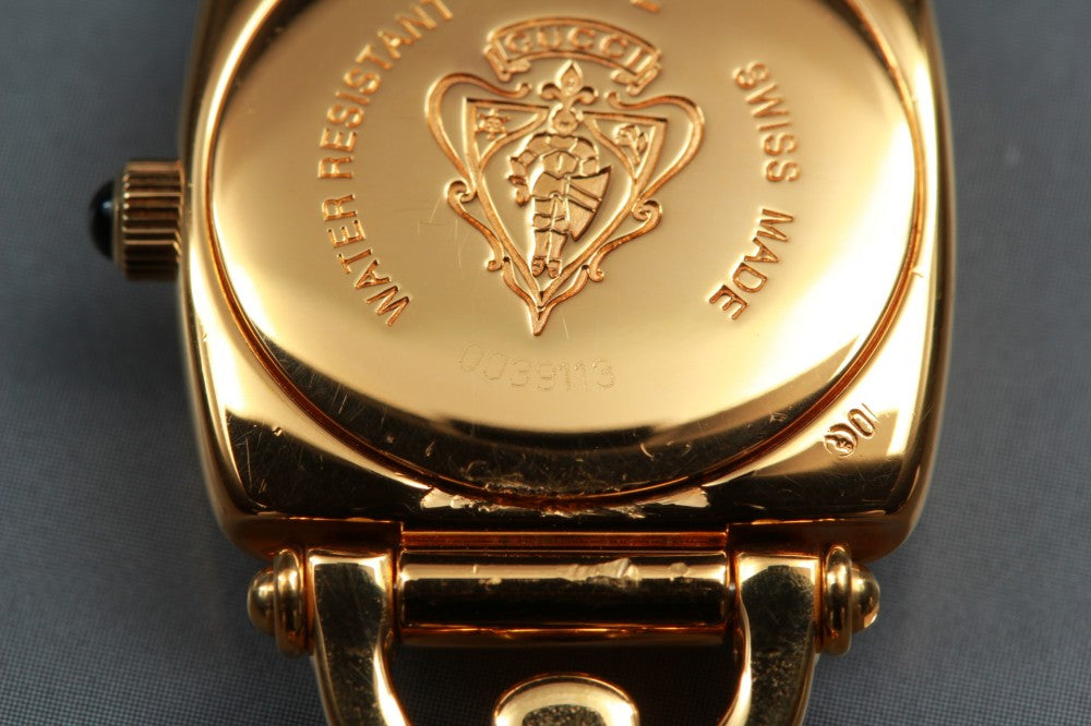 GUCCI 6400L Black Quartz 22mm Ladies Watch