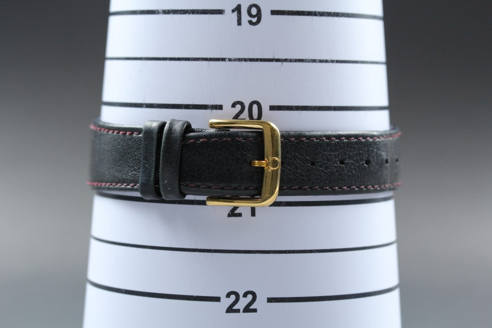 Near MINT OMEGA De Ville 1960.312.1 Cal.1430 Gold Quartz 32.5mm Men's Watch 1991