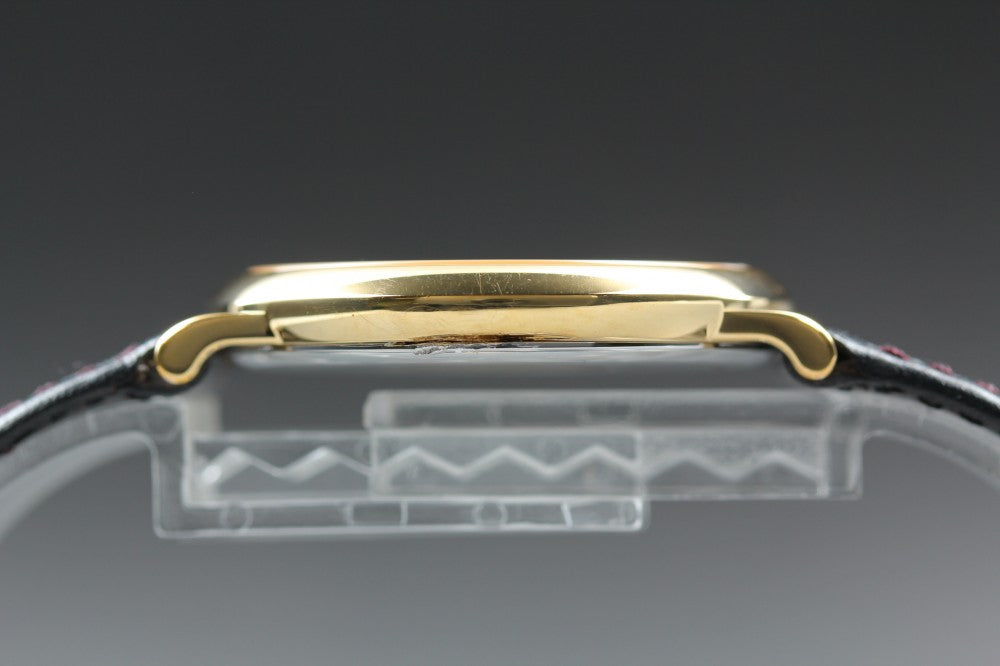 Near MINT OMEGA De Ville 1960.312.1 Cal.1430 Gold Quartz 32.5mm Men's Watch 1991