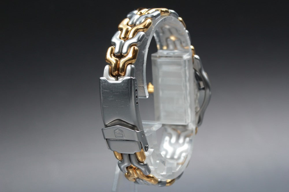 Near MINT TAG Heuer S/el S05.008M Beige Quartz 21.6mm Ladies Watch
