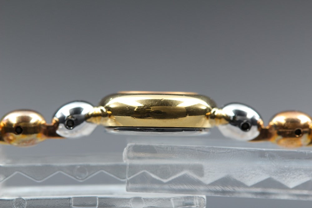 Near MINT SEIKO Tisse 1E20-0070 Gold Quartz 14.5mm Ladies Watch 1996
