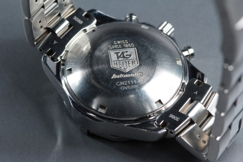 TAG Heuer Exclusive 2000 CN2111-0 Black Auto 37.3mm Men's Watch