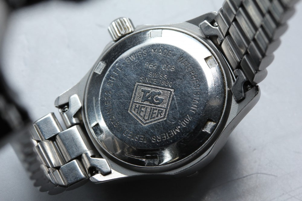 TAG Heuer 2000 Series 962.008 Black Quartz 26mm Ladies Watch