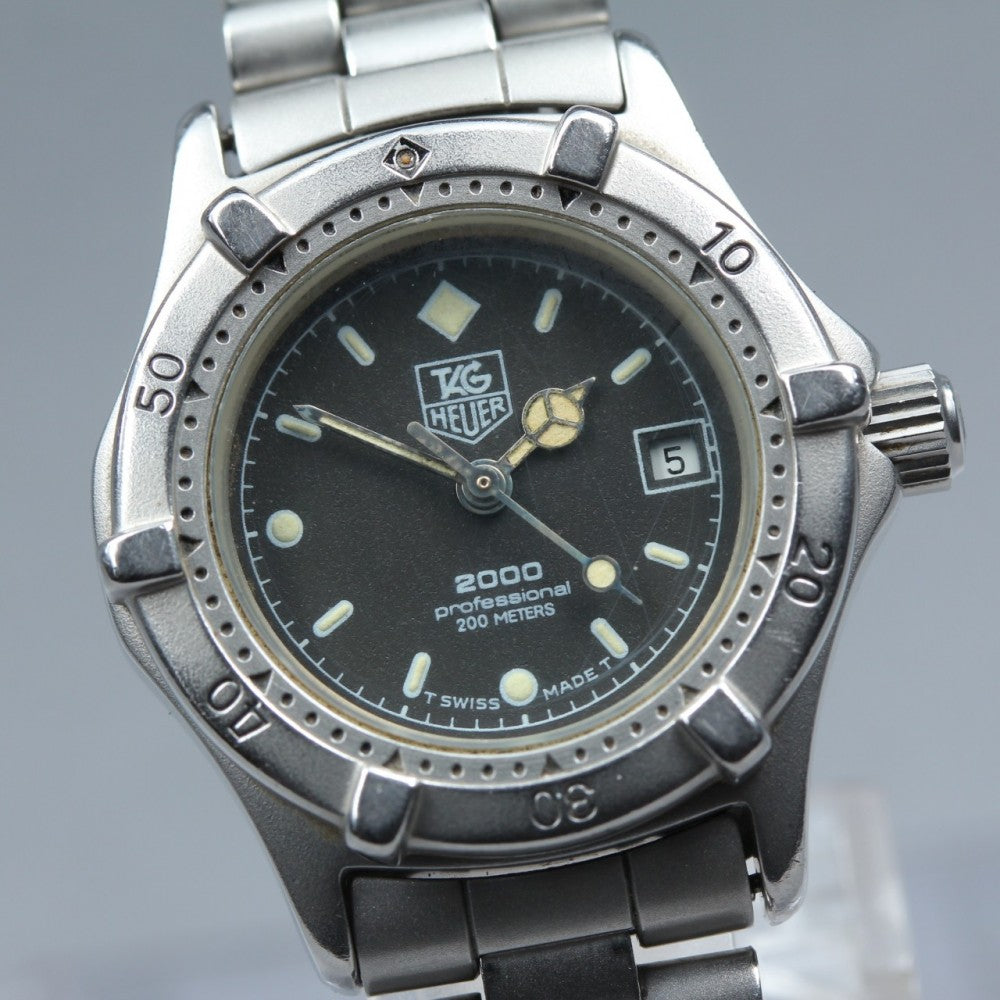 TAG Heuer 2000 Series 962.008 Black Quartz 26mm Ladies Watch