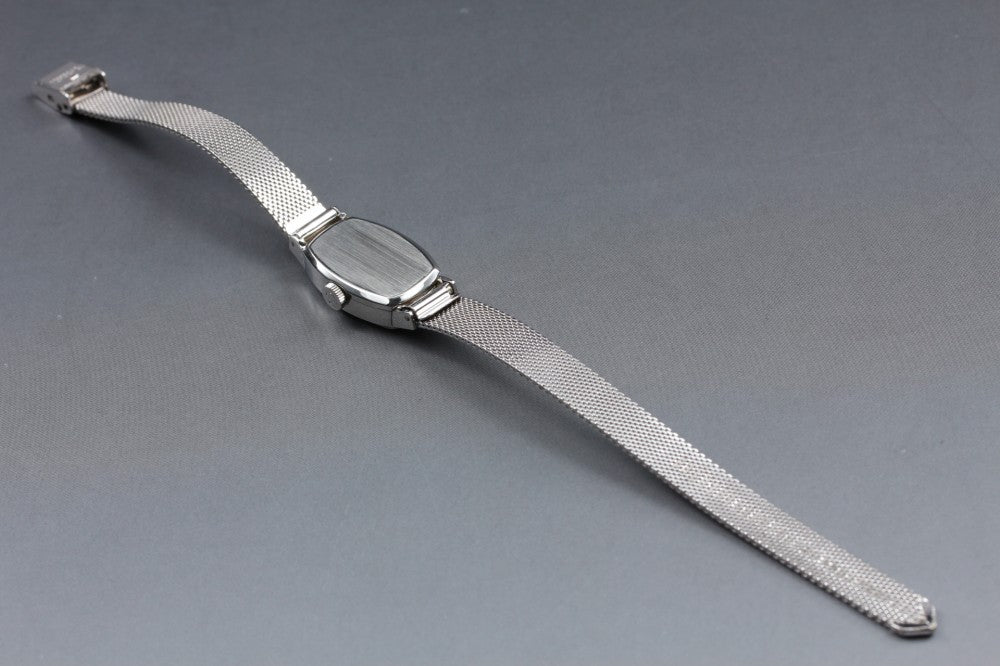 Near MINT OMEGA De Ville 511.222 Cal.485 Silver Manual 14.3mm Ladies Watch 1971