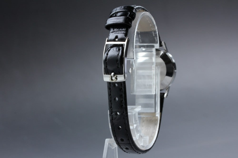 Near MINT OMEGA De Ville 511.0392 Cal.625 Silver Manual 24mm Ladies Watch 1977