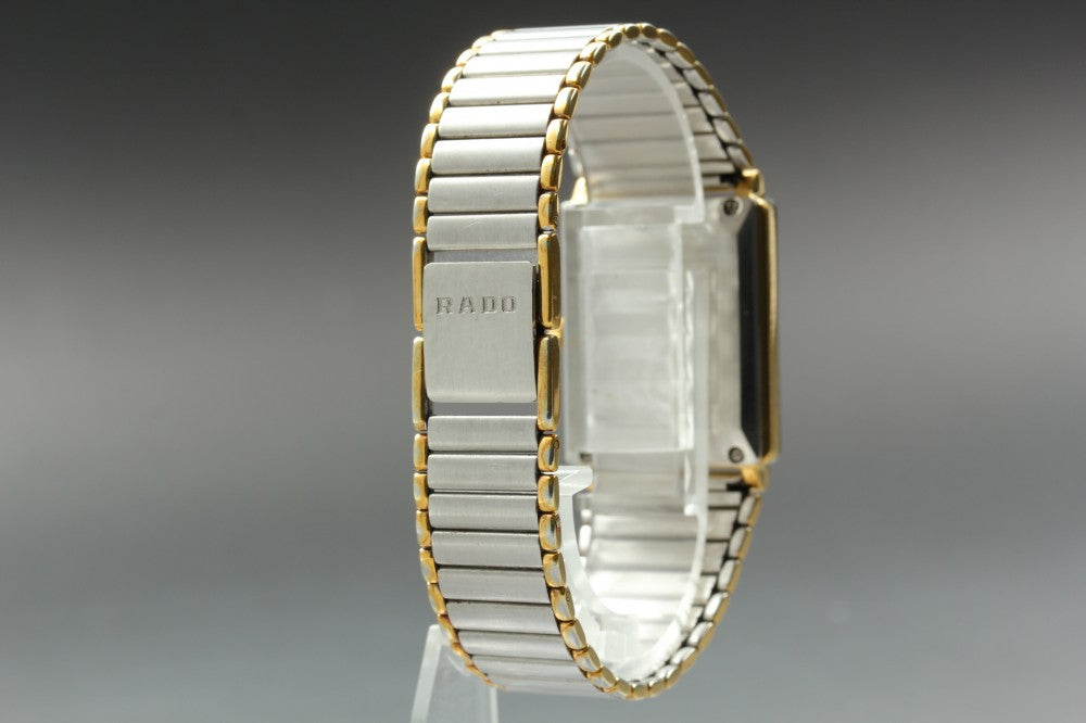 Near MINT RADO Florence 204.3630.2 Silver Quartz 25mm Men's Watch
