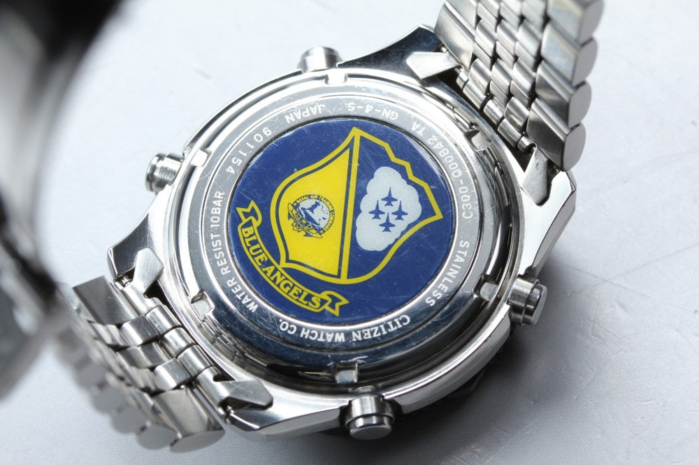 Near MINT CITIZEN Promaster Navihawk C300-Q00842 Quartz 41.5mm Men's Watch