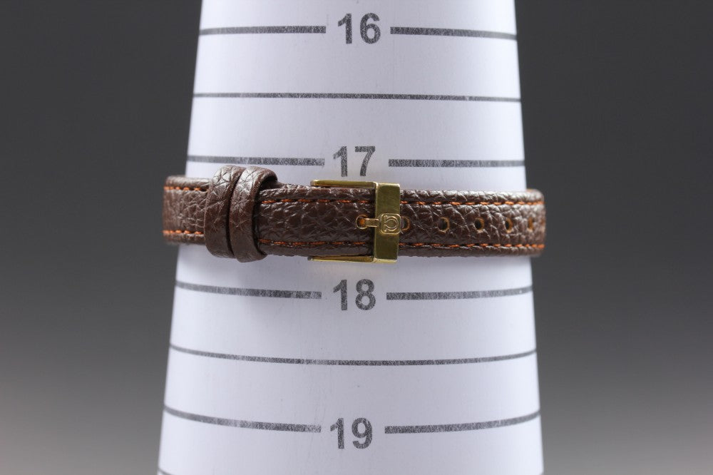 Near MINT OMEGA De Ville Cal.1387 Gold Quartz 19.6mm Ladies Watch