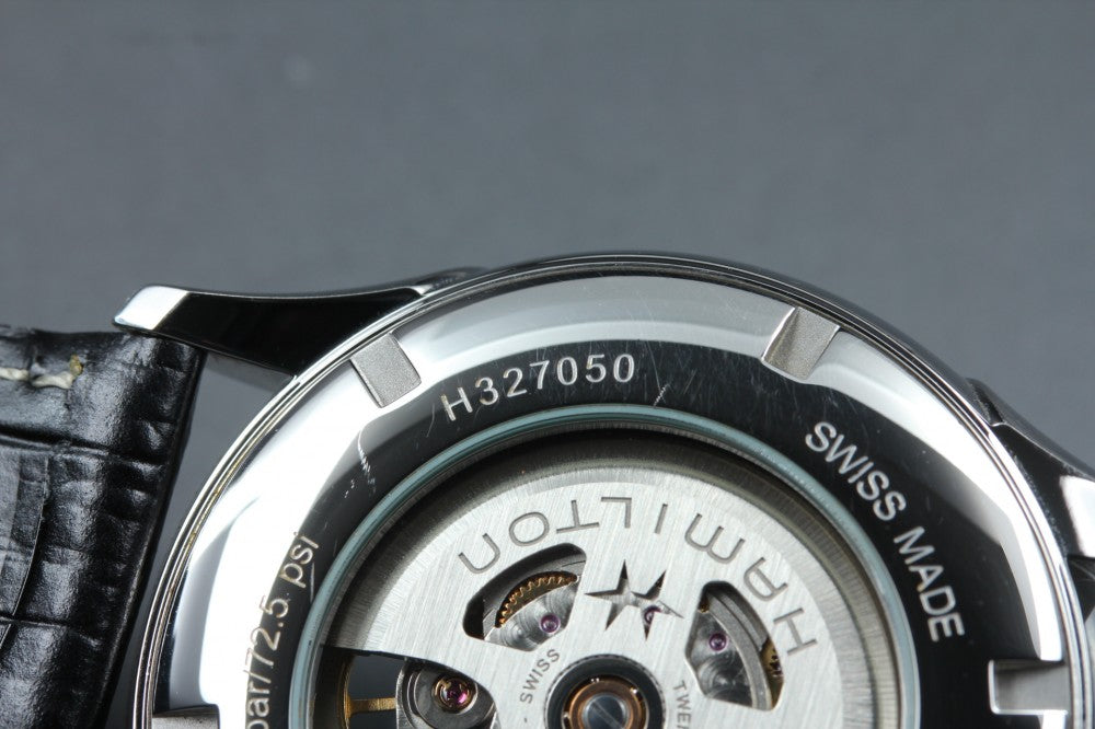 Near MINT HAMILTON Jazzmaster H327050 Black Auto 41.2mm Men's Watch