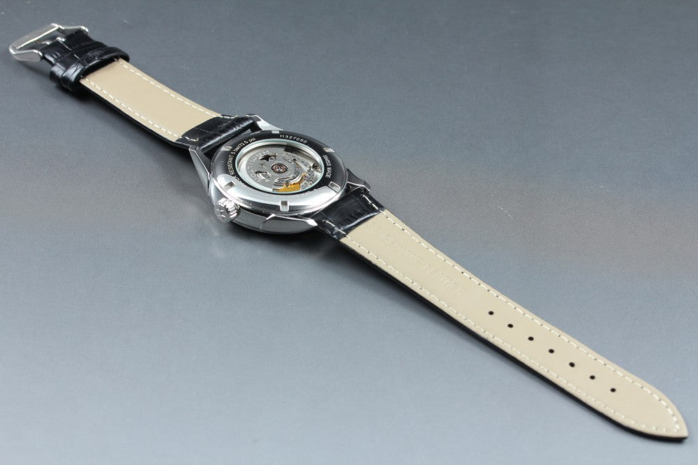 Near MINT HAMILTON Jazzmaster H327050 Black Auto 41.2mm Men's Watch
