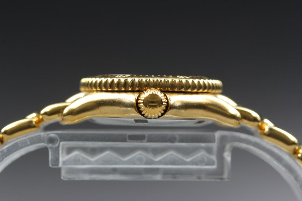 Near MINT TAG Heuer S/el S94.408C Gold Quartz 22.6mm Ladies Watch