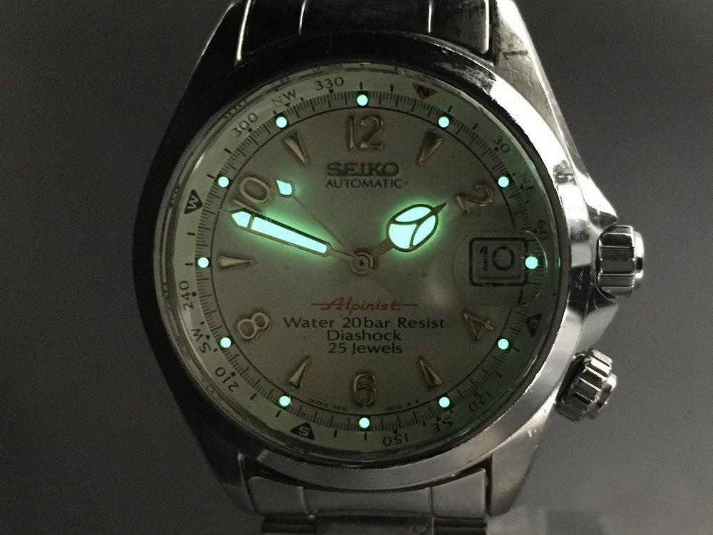 SEIKO Alpinist SCVF007/4S15-6000 White Auto 34.8mm Men's Watch