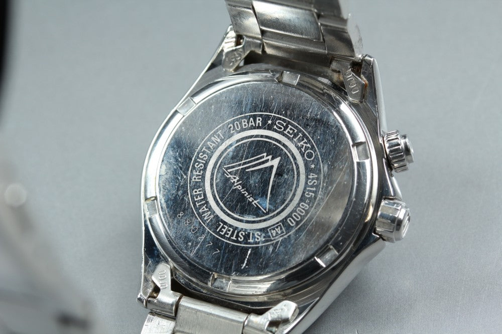 SEIKO Alpinist SCVF007/4S15-6000 White Auto 34.8mm Men's Watch