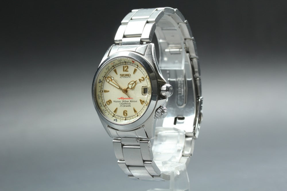 SEIKO Alpinist SCVF007/4S15-6000 White Auto 34.8mm Men's Watch