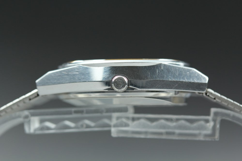 SEIKO Grand Quartz 4843-8050 Silver Quartz 34mm Men's Watch 1976