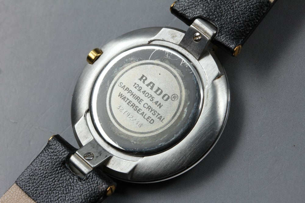 RADO Kupole 129.4075.4N Black Quartz 32.2mm Unisex Watch