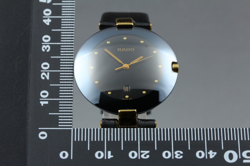 RADO Kupole 129.4075.4N Black Quartz 32.2mm Unisex Watch