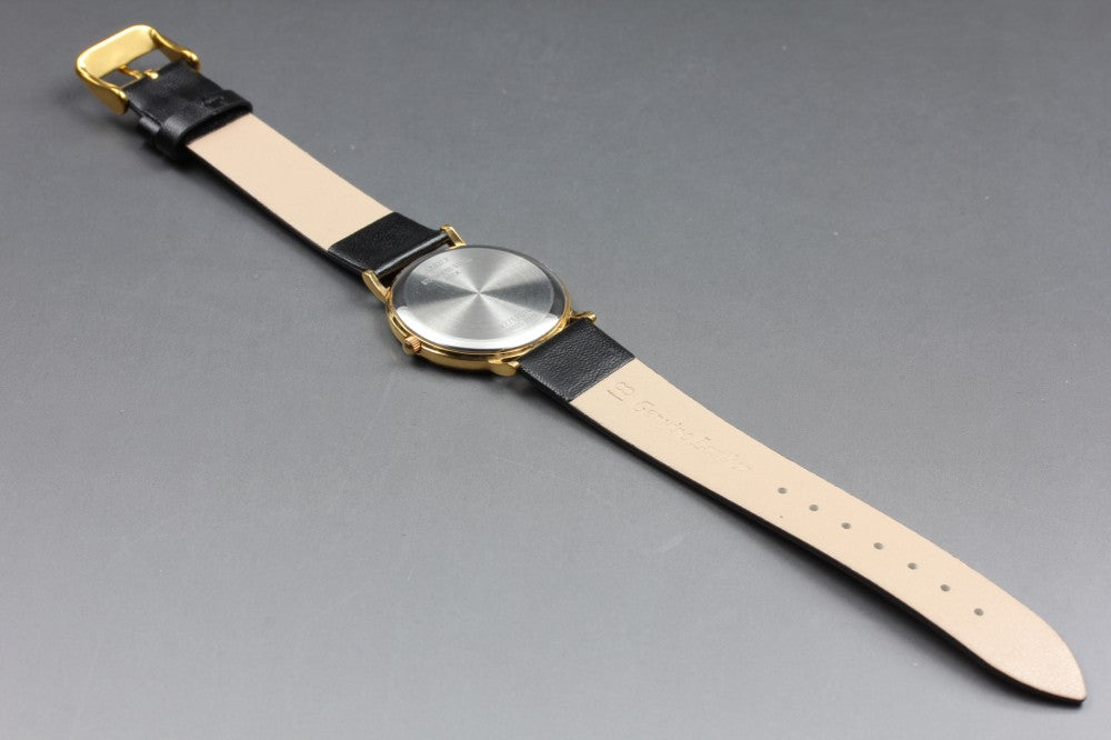 Near MINT LONGINES Grand Classic L4.637.2 Gold Quartz 32.7mm Men's Watch