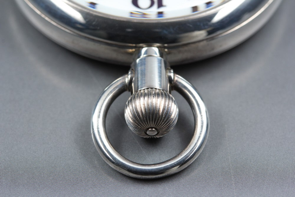 Near MINT SEIKO Historical Collection 8L34-0010 White Manual 50mm Men's Pocket Watch 2000