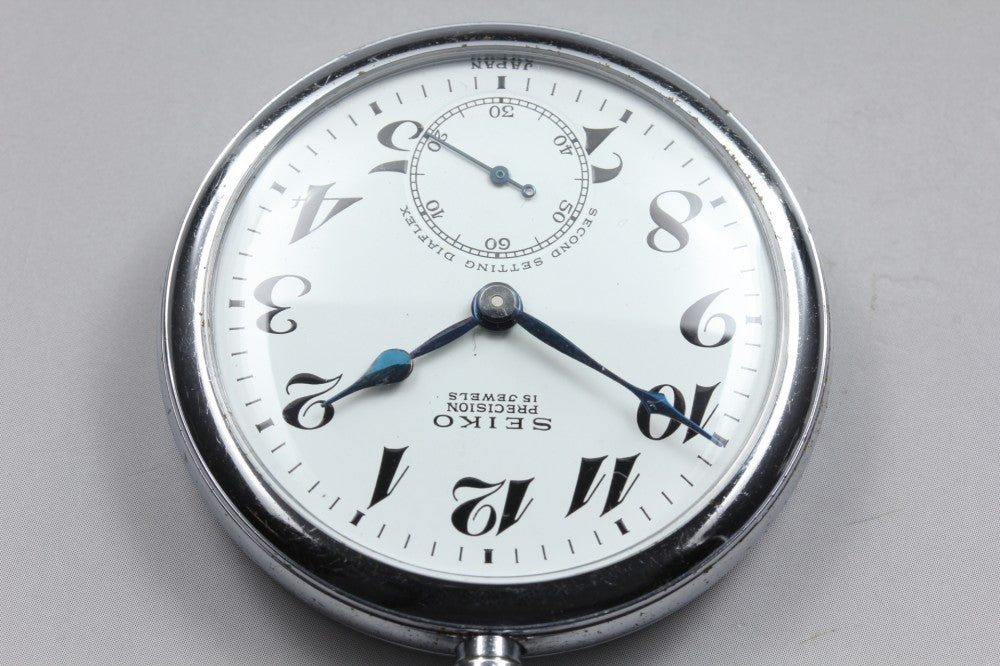 SEIKO Seiko Precision 3290 White Manual 49mm Men's Pocket Watch 1959