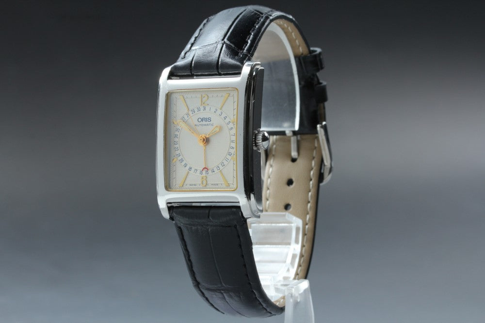 Near MINT ORIS Rectangular Pointer Date B7460 Auto 26.2mm Men's Watch