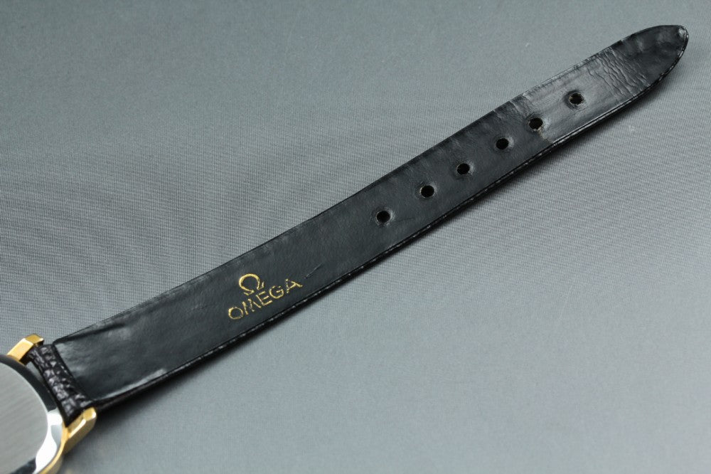 Near MINT OMEGA De Ville 511.0509 Cal.625 Gold Manual 21.5mm Ladies Watch 1979