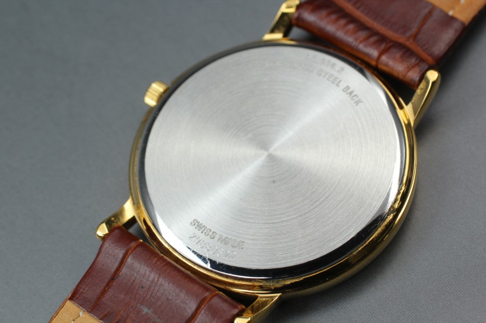 LONGINES Grand Classic L4.636.2 Gold Quartz 32.6mm Men's Watch