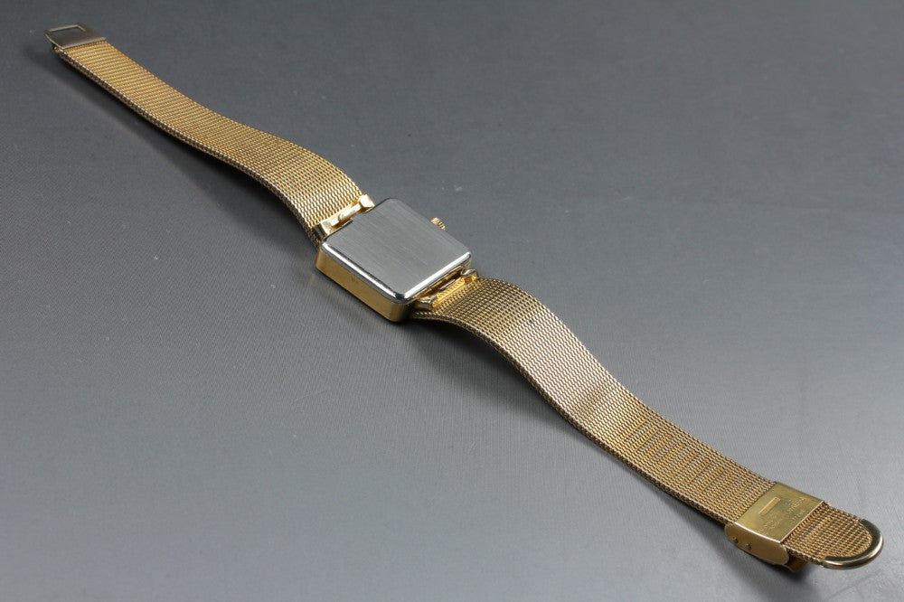 Near MINT OMEGA De Ville 511.444 Cal.625 Gold Manual 25mm Ladies Watch 1973