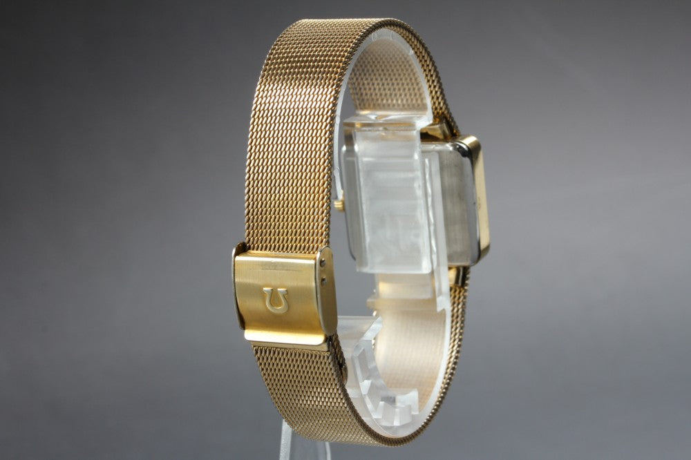 Near MINT OMEGA De Ville 511.444 Cal.625 Gold Manual 25mm Ladies Watch 1973