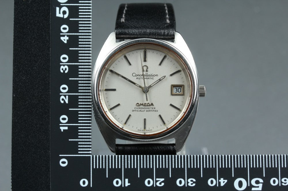 OMEGA Constellation 168.0056 Cal.1011 Silver Auto 33.7mm Men's Watch 1971