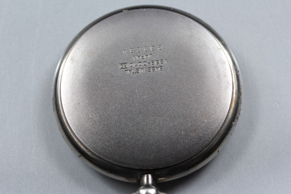 SEIKO Alba V338-0010 White Quartz 40.1mm Unisex Pocket Watch