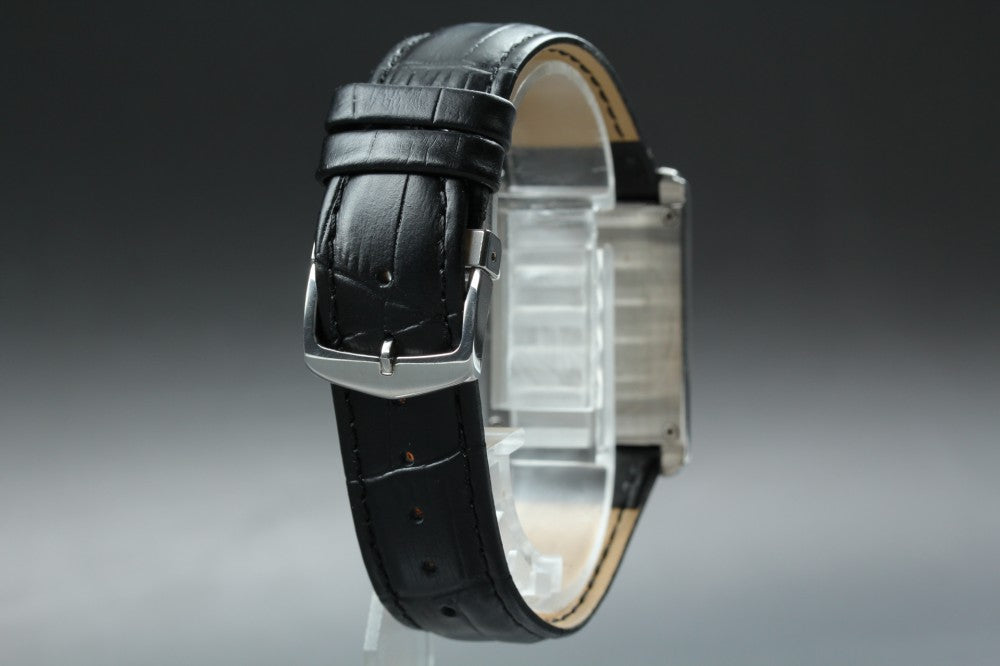 Near MINT CITIZEN Stiletto G820-T011667 Black Eco-Drive 27.2mm Men's Watch 2002