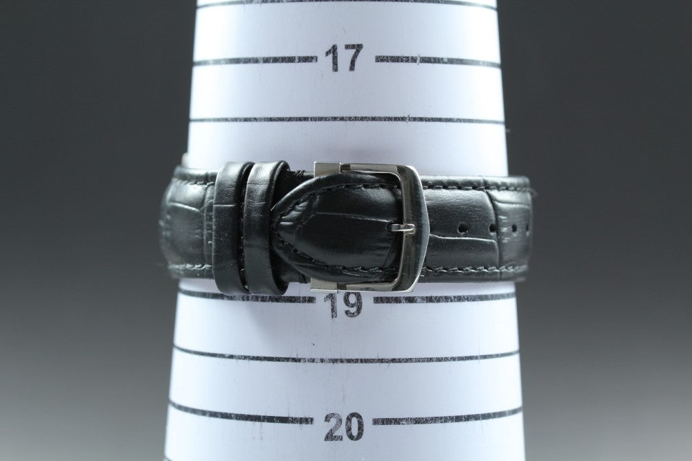 Near MINT CITIZEN Stiletto G820-T011667 Black Eco-Drive 27.2mm Men's Watch 2002