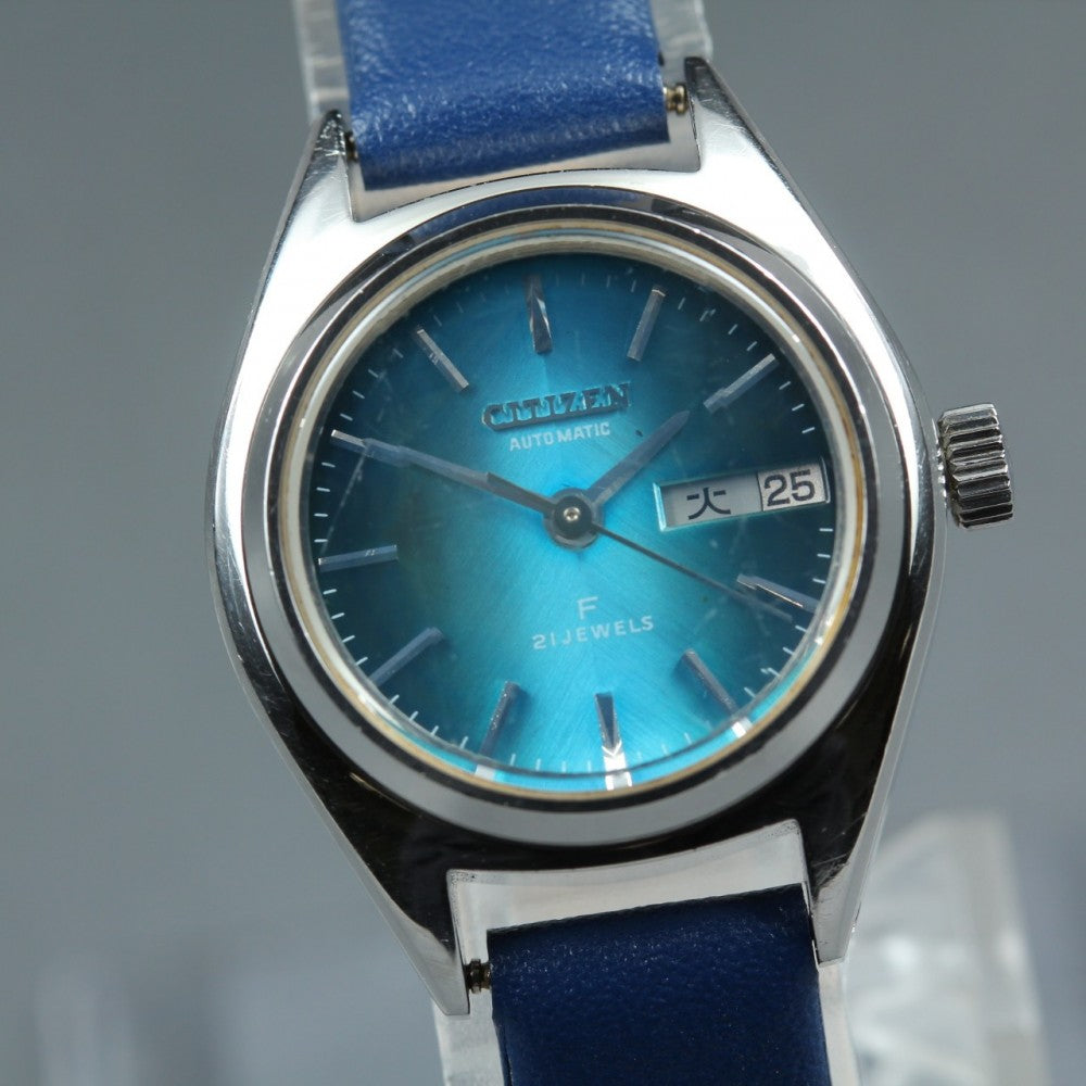 CITIZEN 4-700163 Blue Auto 23.5mm Ladies Watch