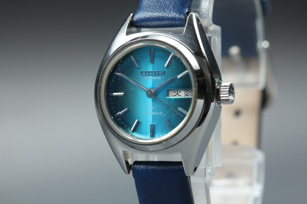 CITIZEN 4-700163 Blue Auto 23.5mm Ladies Watch