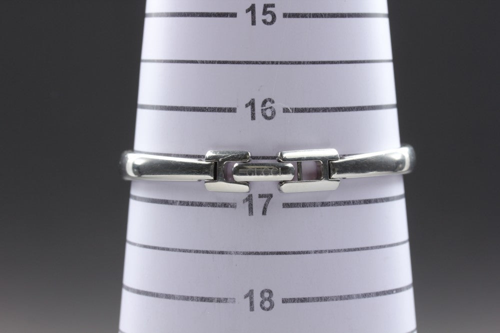 Near MINT GUCCI 1400L Pink Quartz 25.4mm Ladies Watch