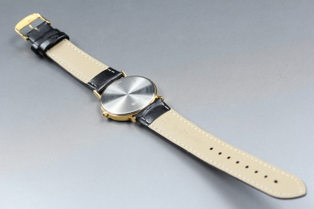 Near MINT LONGINES Grand Classic L4.636.2 Gold Quartz 32.6mm Men's Watch